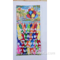 Großhandel billige Kinder Ballon Spielzeug 12 Zoll verschiedene Farbgedruckte Happy Birthday Latex Ballonkarte Packung 40 Stcs pro Karte